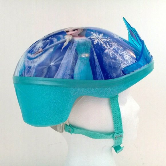 frozen bike helmet